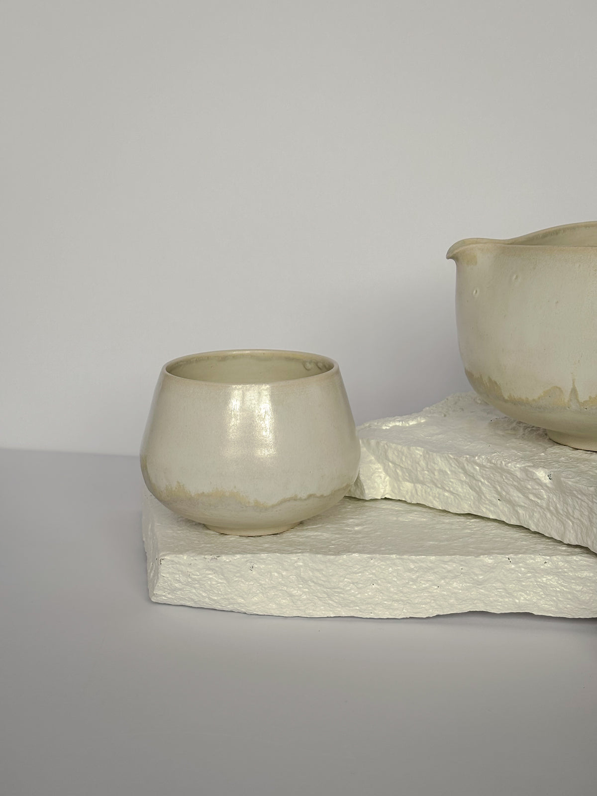Matcha Set in Fresh Water Pearl