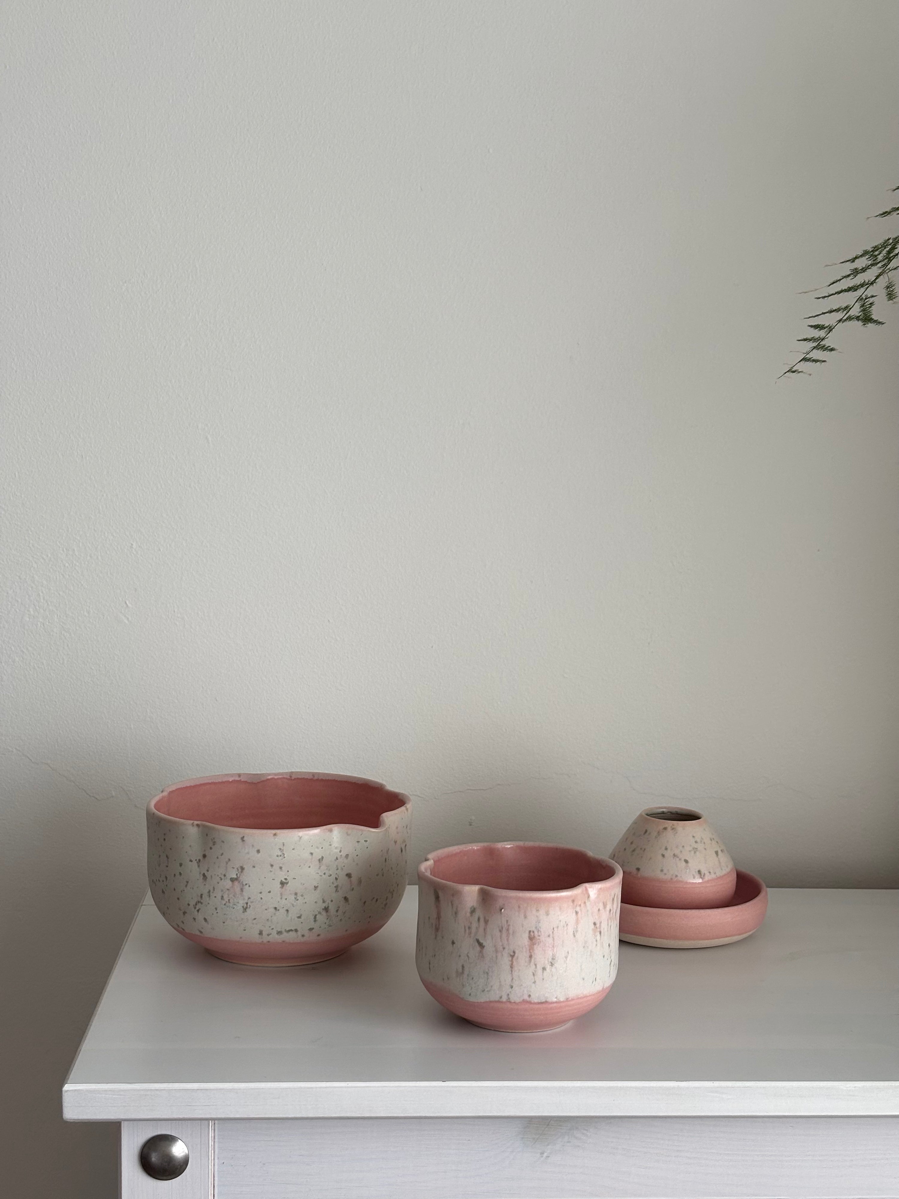 Flower Matcha Set in Sakura