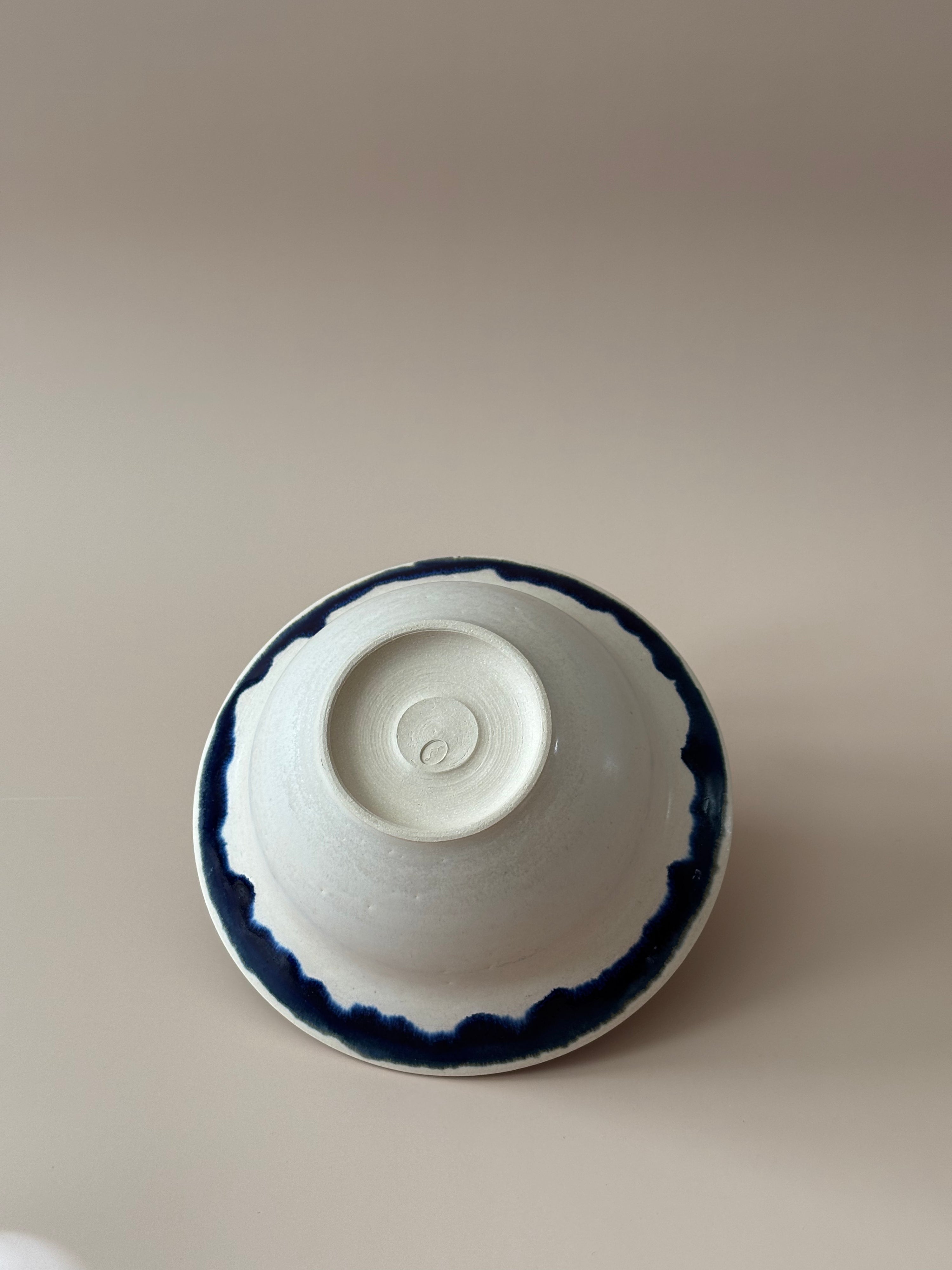 Vintage Breakfast in Indigo Filigree