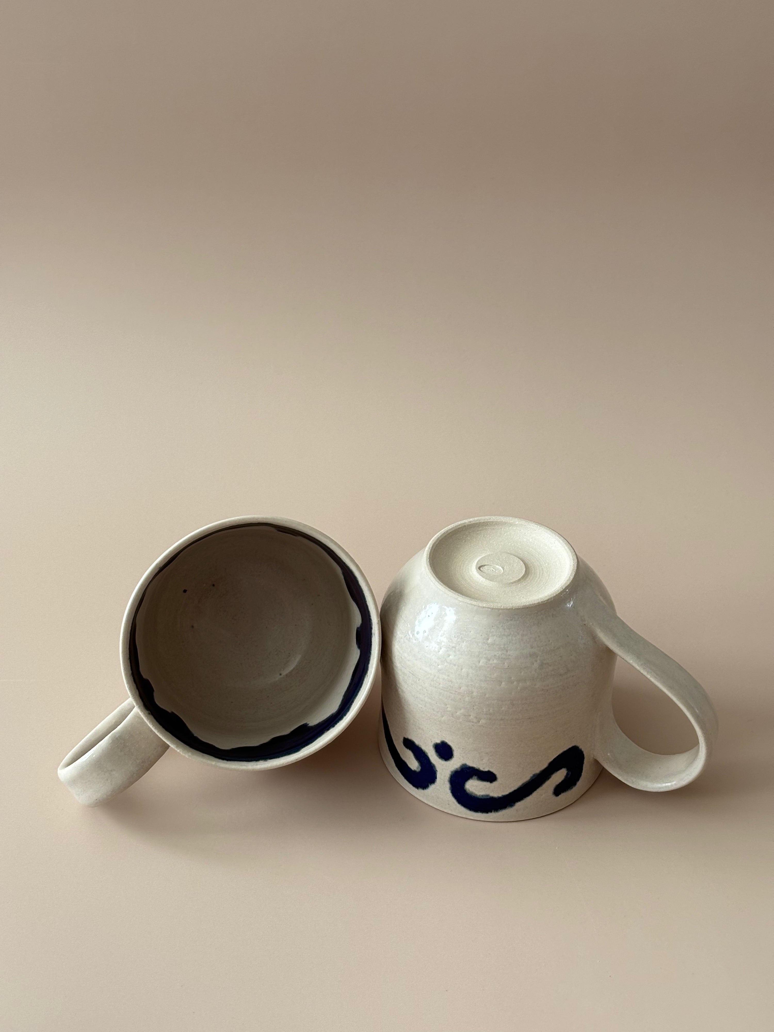 Vintage Breakfast in Indigo Filigree