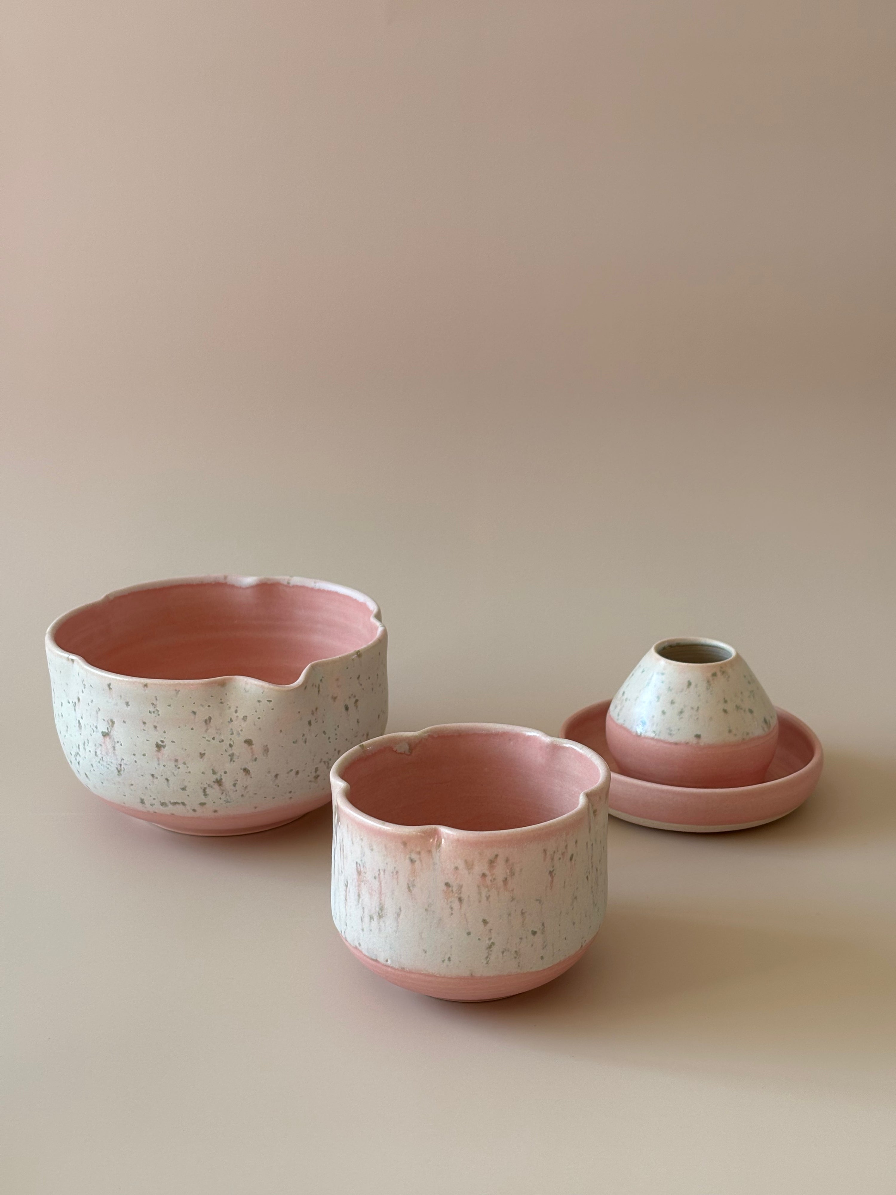 Flower Matcha Set in Sakura