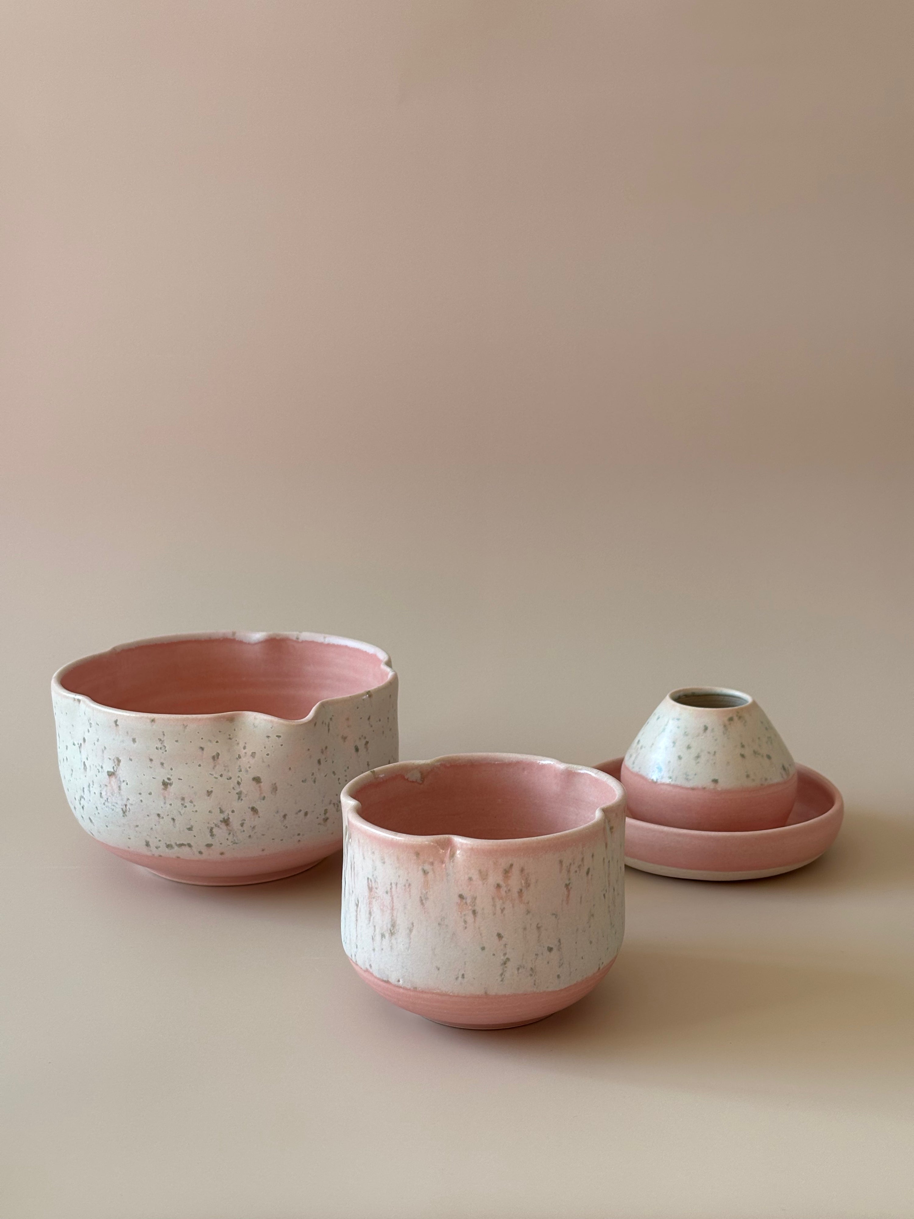 Flower Matcha Set in Sakura