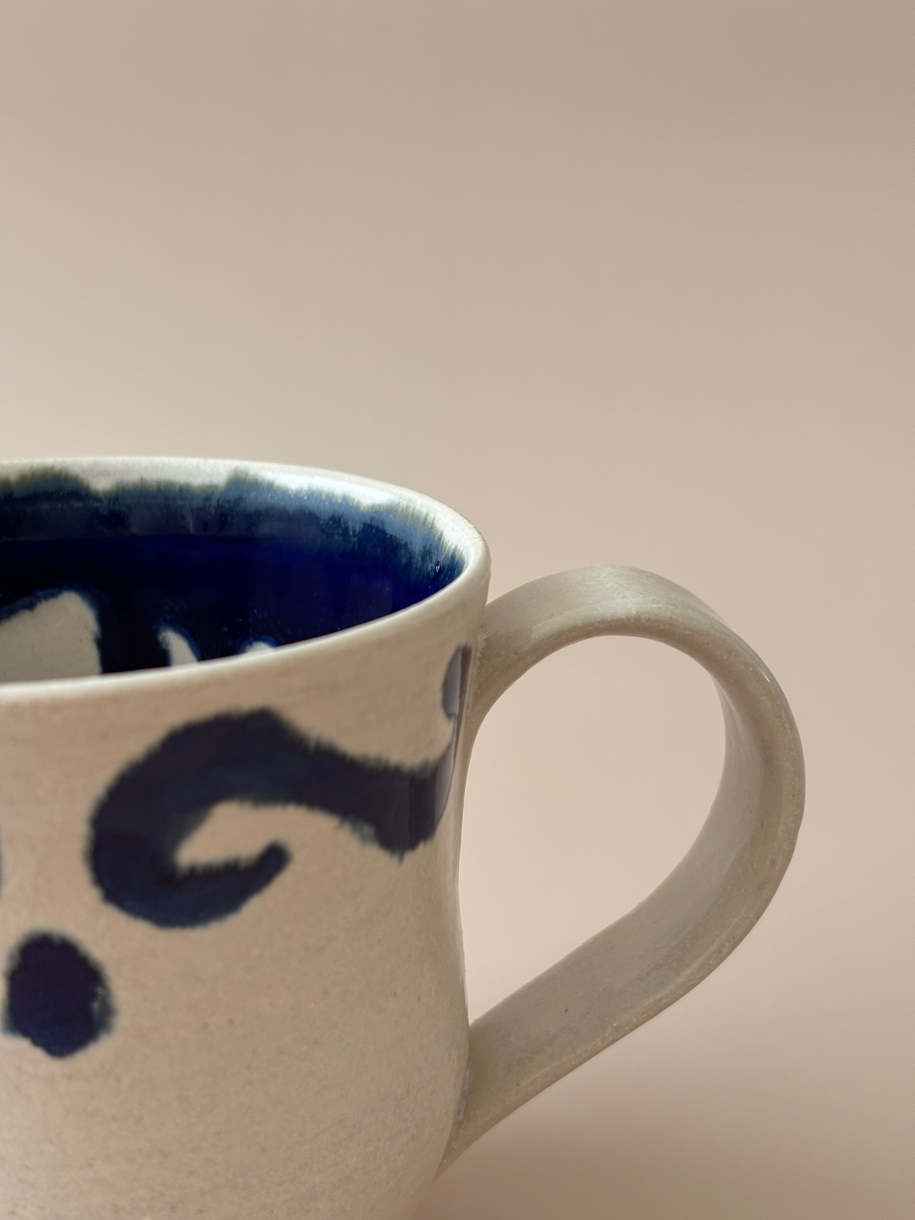 Vintage Breakfast in Indigo Filigree