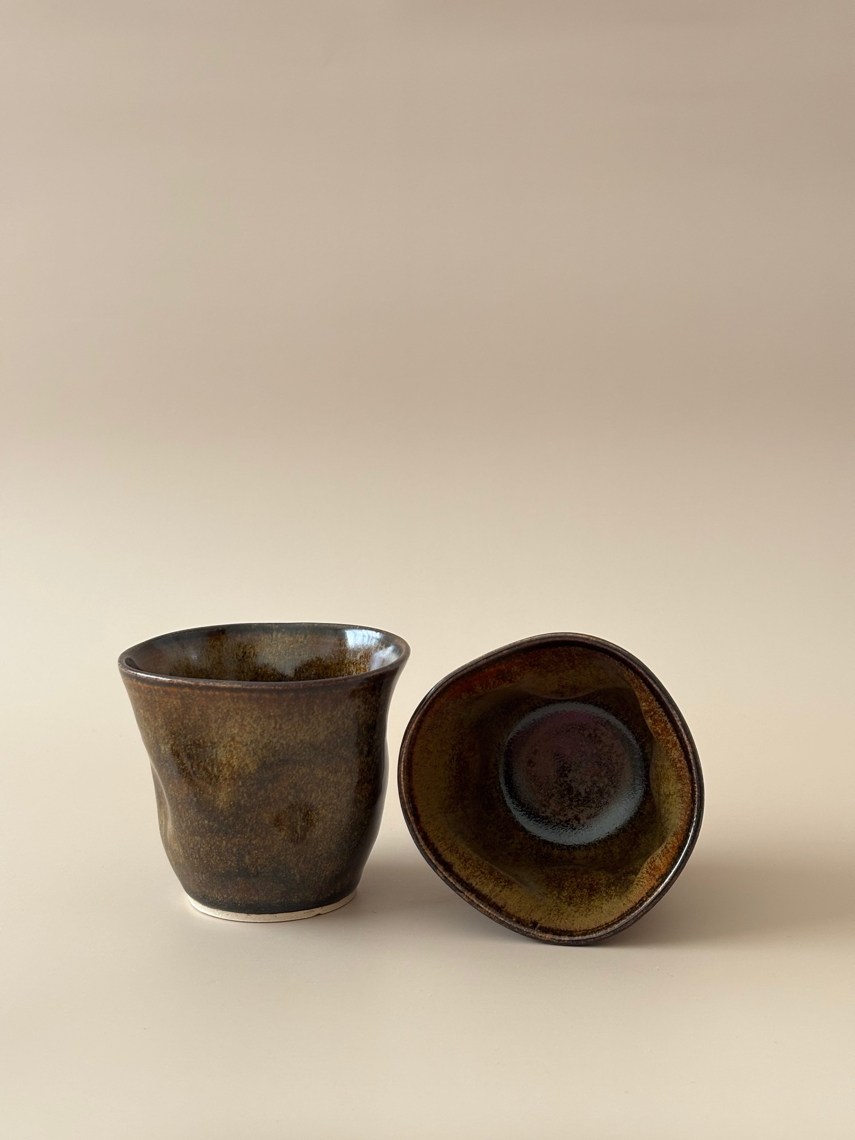 Wavy Cup in Morning Coffee