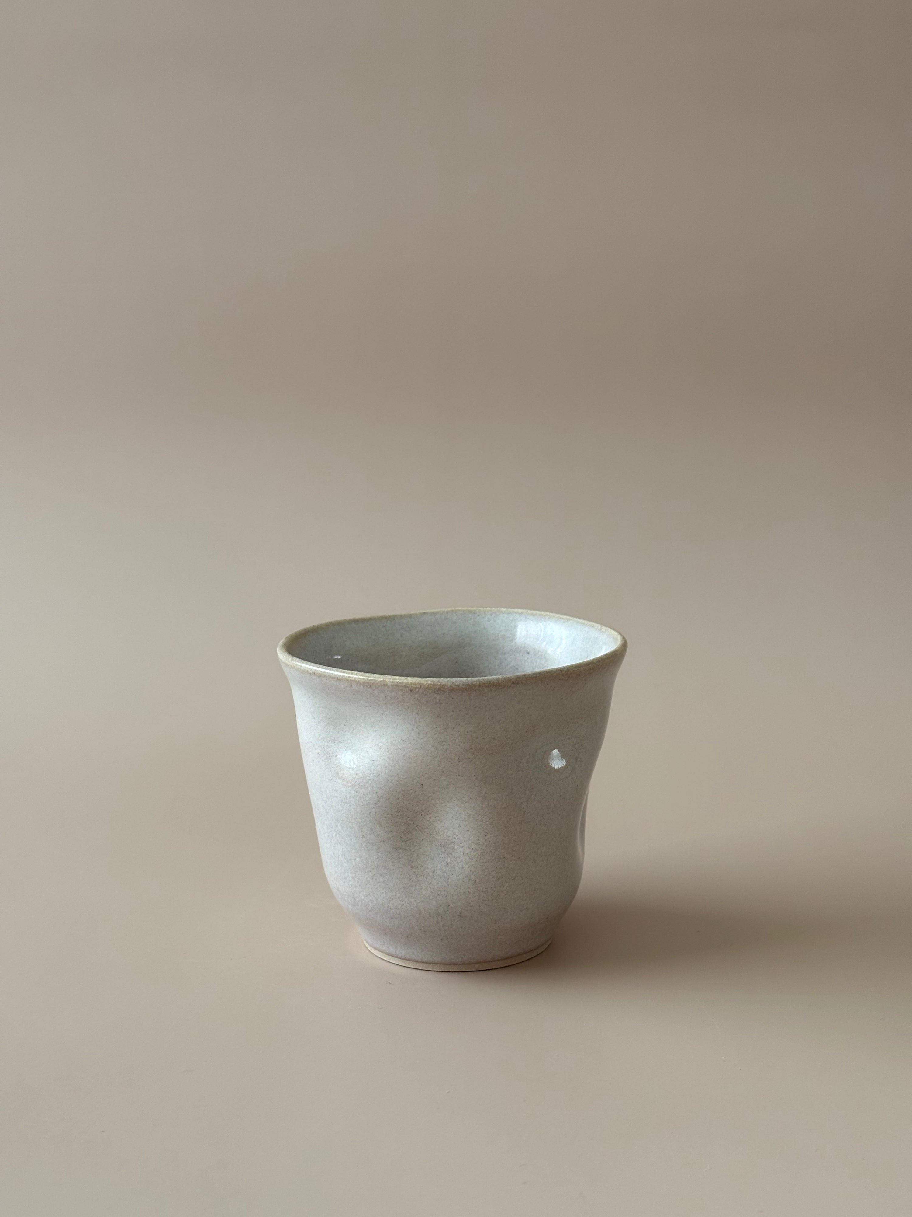 Wavy Cup in Aran Jumper